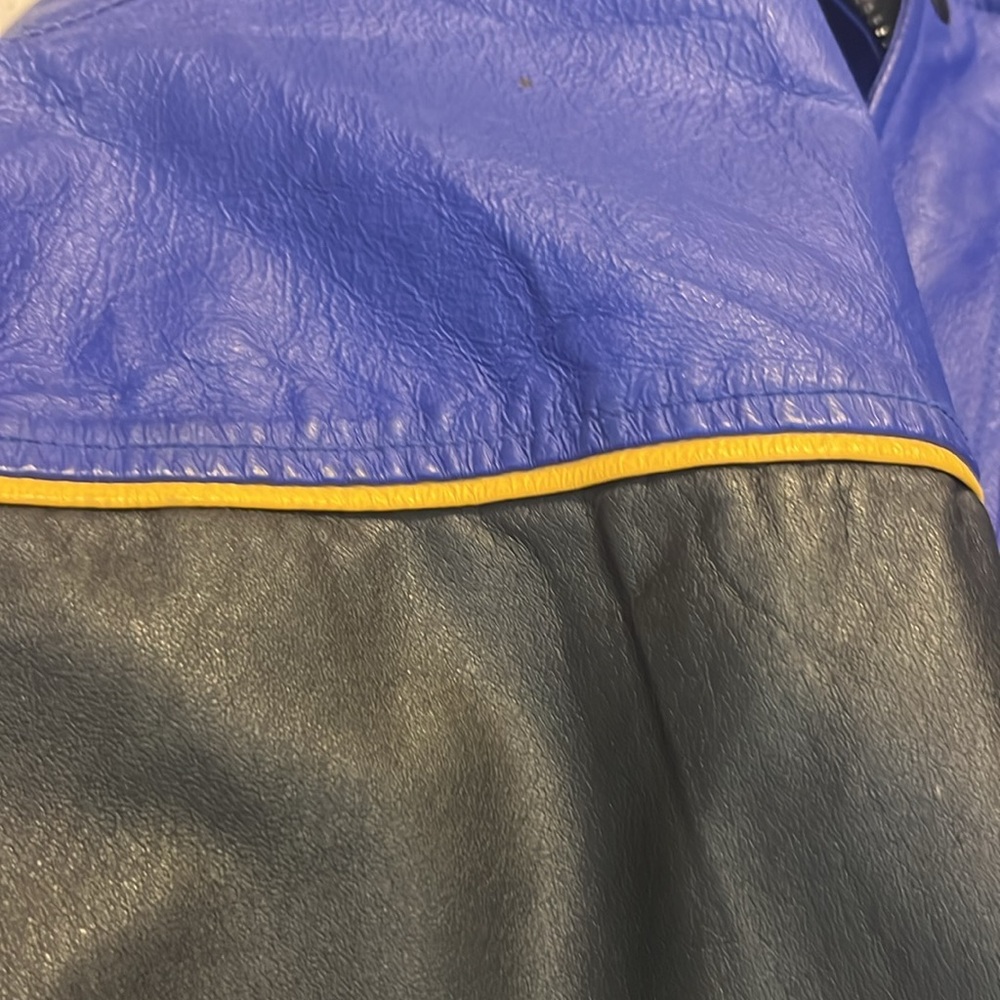 SOLD - NAPA Genuine Leather Racing Jacket - Picture 6 of 16